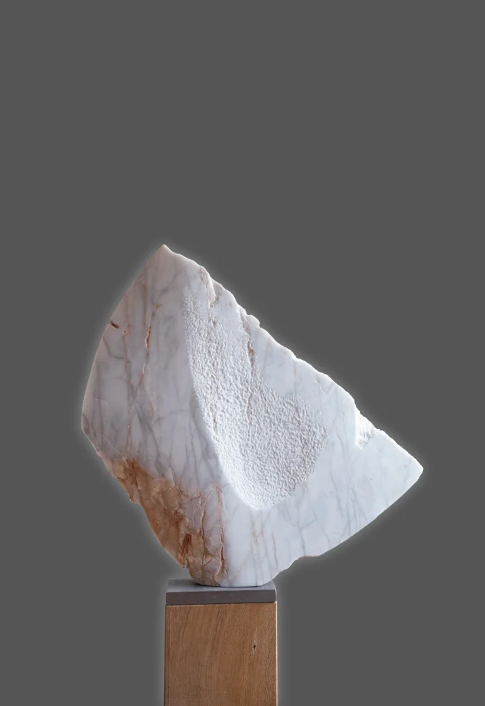 Wenn die Gedanken ein Herz haben, Carrara Marmor, 2025